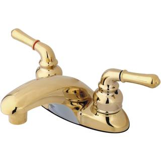 Kingston Brass KB621LP 4 in. CentreSet badev?relse vandhane poleret krom