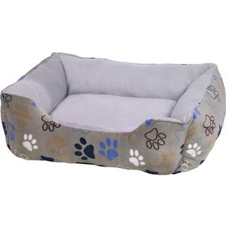Comfort kurv firkantet Classic LISSI - 80 x 70 x 22 cm - Grå