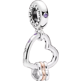 Pandora 787247NLCMX Charm-Anhänger Herzen Highlights