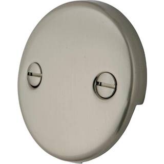 Kingston Brass DTT108 BADE TWAR OVERFLOW PLATE B?rstet nikkel