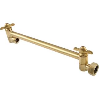 Kingston Brass K153A7 10 """" H?j-lav brusearm Justerbar b?rstet messing