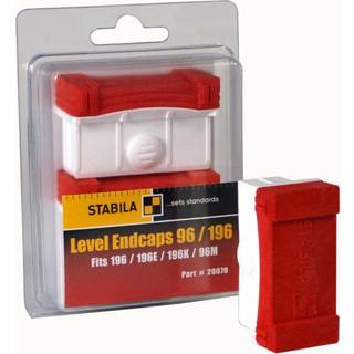 Stabila 20070 End Caps (2) til niveau 196/96m niveauer