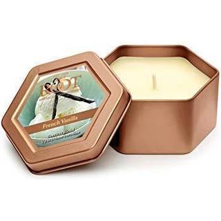 Rodlys honningkage rejsende duftende bivoks blend stearinlys fransk vanilje