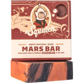 Dr. Squatch Limited Edition All Natural Bar Soap til mænd med Medium Grit Mars Bar