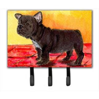"""" Caroline's Treasures SS8869TH68 French Bulldog Leash Holder eller Key Hook Large Multicolor """"