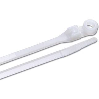 Gardner Bender 48-308 Montering Kabelbind 8 tommer. 50 lb. Trækstyrke / ledningsstyring Industriel og husholdning bruger Nylon Zip Tie 100 pk.