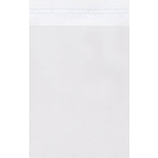 Jampapircelloærmer med selvklæbende lukning - A7 - 5 7/16 x 7 3/8 - Klar - 100/pakke