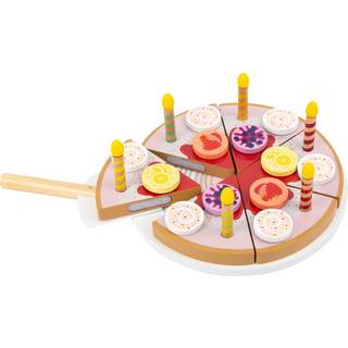 Cuttable Birthday Cake with Candles