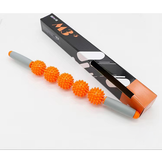 Massage stav, 5 bolde, orange