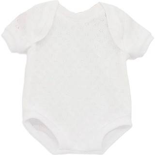 Memories by Así Dukketøj - 43-46 cm. - Kortærmet Body - Hvid