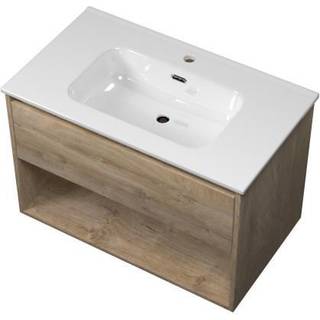 Sanibell Proline møbelsæt 80x46cm - Rå eg