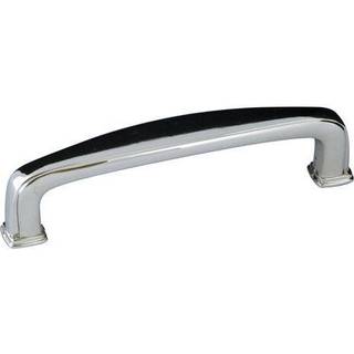 Richelieu Hardware BP81092195 Charlemagne Collection 3 3/4-tommer (96 mm) Center-to-center børstet nikkelovergangsskab og skuffetrækhåndtag til k