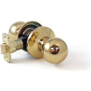 Lewis Hyman 1733191 Atlas Ball Passage Door Knob Poleret messing