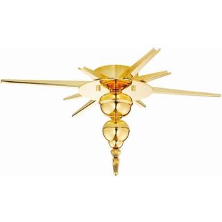 Baldakin Flash Your Lamps Deluxe, guld, 8-armet, kan tilpasses