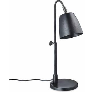 Lumi bordlampe H Skjalm P - rå sort