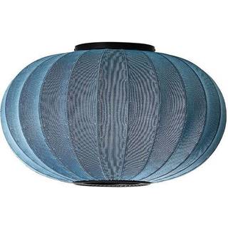 Made By Hand  Knit-Wit Oval Blue Stone Væg/Loftlampe Ø57 - Made By Hand