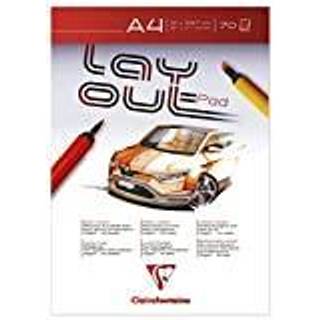 Clairefontaine, Lay Out Pad, Bleedproof, A4