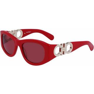 Salvatore Ferragamo SF 1082S 600 53 Solbriller Kvinder Rød - Red - 53mm