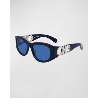 Salvatore Ferragamo SF 1082S 414 53 Solbriller Kvinder Blue - Blue - 53mm