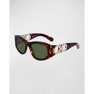 Salvatore Ferragamo SF 1082S 219 53 Solbriller Kvinder Tortoiseshell - Dark Tortoise - 53mm