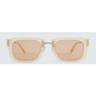 Jacquemus Les Lunettes Soli square sunglasses - beige - One Size