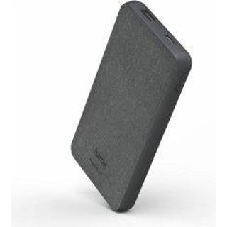 Hama Fabric 10 Powerbank - Grå - 10000 mAh