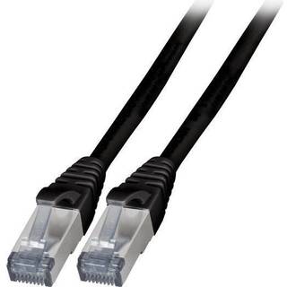 Efb Nordic Patchkabel kat6a s/ftp tpe uv 7,5m sort