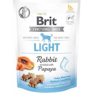 Brit - Functional Snacks - Light m. Kanin & Papaya - 150g
