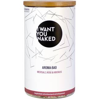 I WANT YOU NAKED Meersalz, Rose & Hibiskus Badeartikler