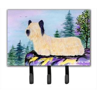 """" Caroline's Treasures SS8679TH68 Skye Terrier Leash Holder eller Key Hook Large Multicolor """"