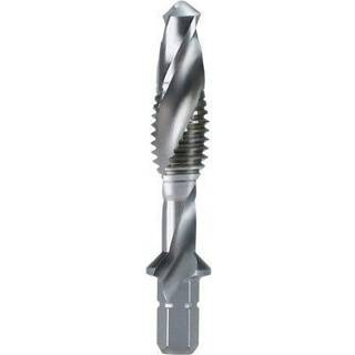Kombitap HSS 1/4"bit-skaft M6×1,0mm kort
