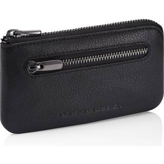 PORSCHE DESIGN Herren Schlüsseletui schwarz Leder