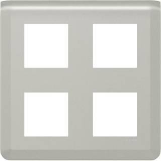 Legrand Mosaic ramme horisontal 2x2x2m alu