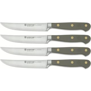 Wüsthof Classic Colour Steakknive 4-pak - Knive Stål Velvet Oyster - 1061760401