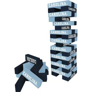 Wild Sports NCAA North Carolina Tar Heels Table Top Stackers 3 """" X 1 """" X .5 """" Teamfarve