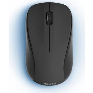 Hama MW-300 V2 mouse - Mus - Optisk - 3 knapper - Sort