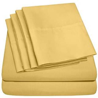 Twin XL Size Bed Sabs - 4 Piece 1500 Supreme Collection Fin b?rstet mikrofiber Deep Pocket Twin X -Large Set Sned Snedding - 1 Extra Pillow Cases