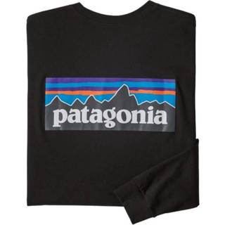 M's L/S P-6 Logo Responsibili Tee - Black