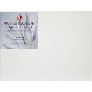 Fredrix Artist Series Watercolor Archival Canvas Board 11 """" X 14 """" White