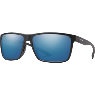 Smith RIPTIDE/S Polarized 124/QG 61 Solbriller Mænd Black - Matte Black Silver - 61mm