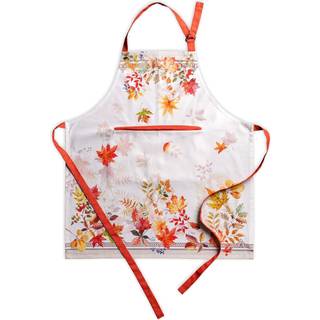 Maison d 'Hermine Amarante 100% bomuld 1 stykker k?kken forkl?de med en justerbar nakke & skjult midtlomme med lange b?nd til kvindelige m?nd kok