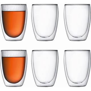Bodum-4559-10-12US Bodum Pavina dobbeltv?g isolerede briller 12 oz. (6-pack) klar