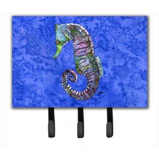 """" Caroline's Treasures 8639th68 Seahorse Leash eller Key Holder Large Multicolor """"