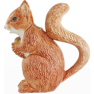 Bordallo Pinheiro Serving And Trays - 'Jarros' pitcher, squirrel in multicolour earthenware