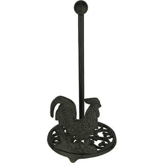De Leon Collections st?bejern Brun Rustik Western Farmhouse Country Rooster Chicken Freestanding Paper H?ndkl?det indehaver