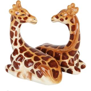 Pacific Giftware Salt & Pepper Shakers - Giraffe Magnetic Salt and Pepper Shakers