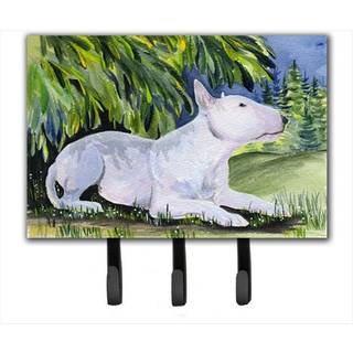 """" Caroline's Treasures SS8266th68 Bull Terrier Leash Holder eller Key Hook Large Multicolor """"