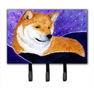 """" Caroline's Treasures SS8417TH68 SHIBA Inu Leash Holder eller Key Hook Large Multicolor """"