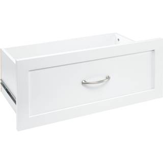 Closetmaid Suitesymphony Wood skuffe Tilf?j til tilbeh?r Shaker Style til opbevaring skab t?j 25 """" x 10 """" Pure White