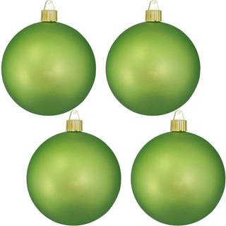 Jul af Krebs 4 """" (100 mm) Velvet Krypton Green [4 stykker] Solid kommerciel kvalitet indendørs og udendørs knustproof plast UV og vandbestandig